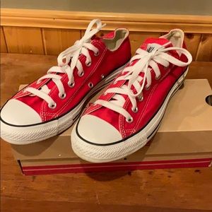 Converse (Red) shoes
